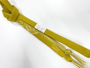 未使用品　正絹　手組帯締め